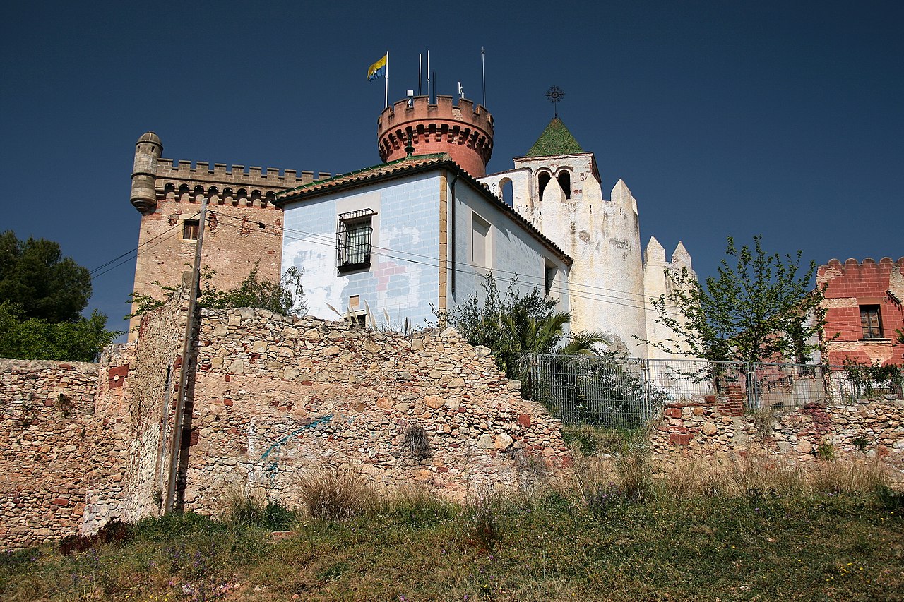 Vista general del Castillo de Castelldefels
